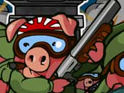 เกมส์ทหารหมู Kamikaze Pigs